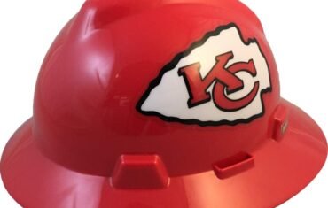 Kansas City Chiefs NFL Football Hardhat Hard Hat